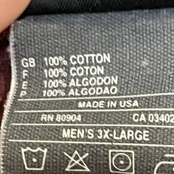 Harley Davidson Vintage 3XL T-Shirt Maroon 95th Anniversary 1998 - Picture 5 of 6